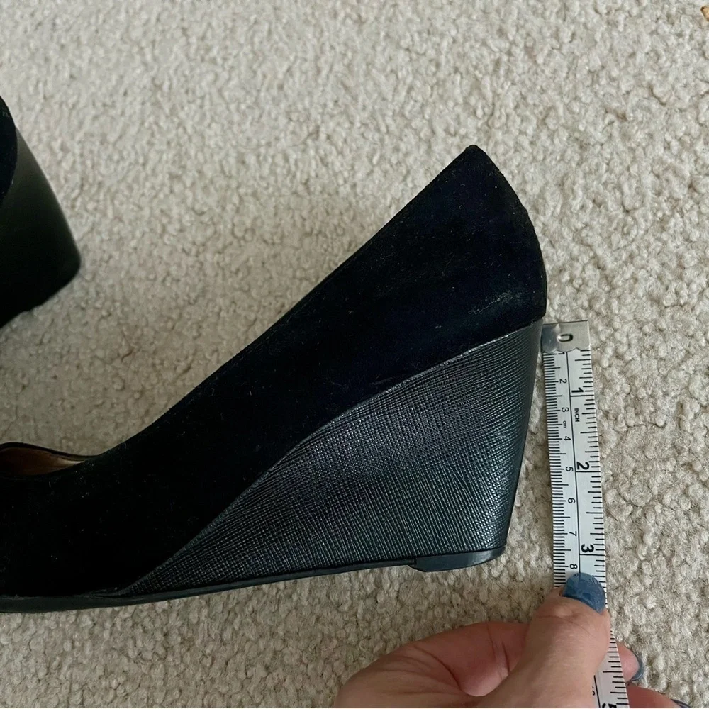 Bandolino Black Women’s Wedge Heels, Size 7